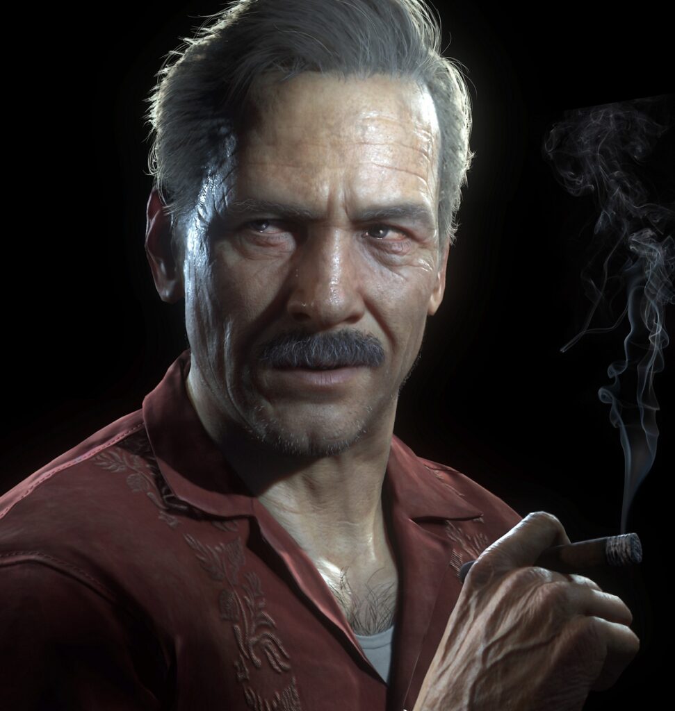 Sully, compagnon d'aventure de Nathan Drake et ami