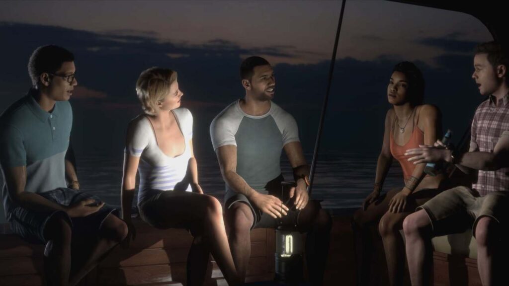 Man of Medan jeux version film interactif