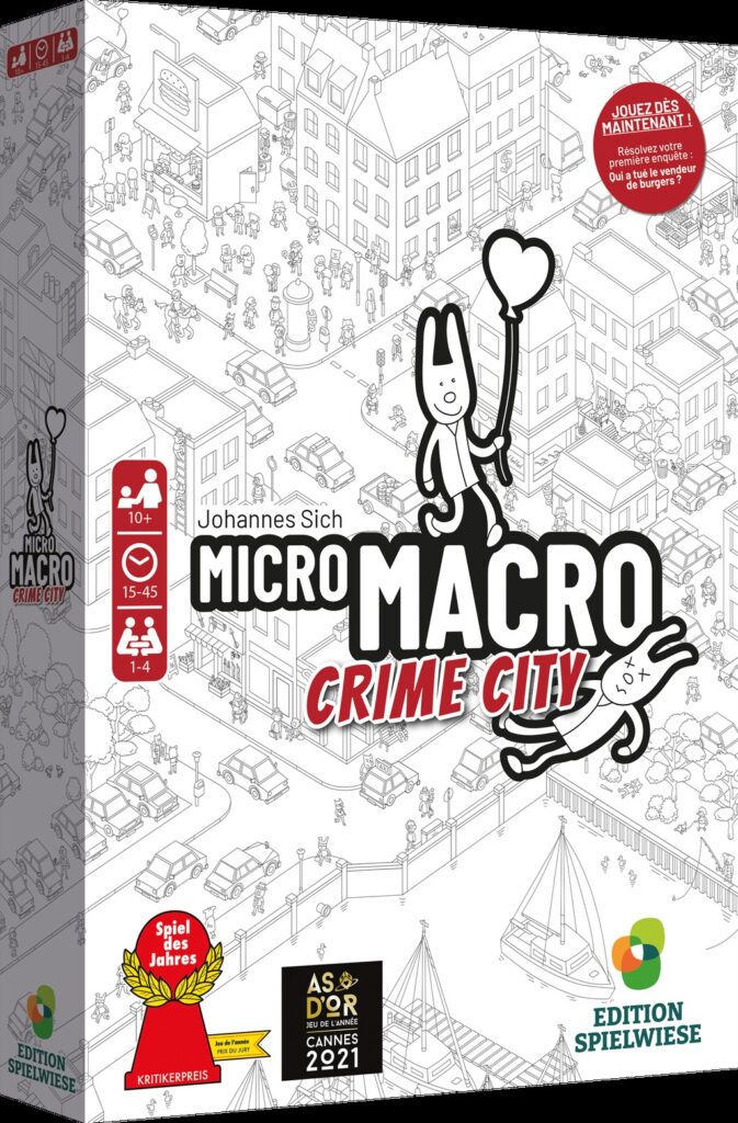 Micro macro, jeu d'enquête dans la ville
