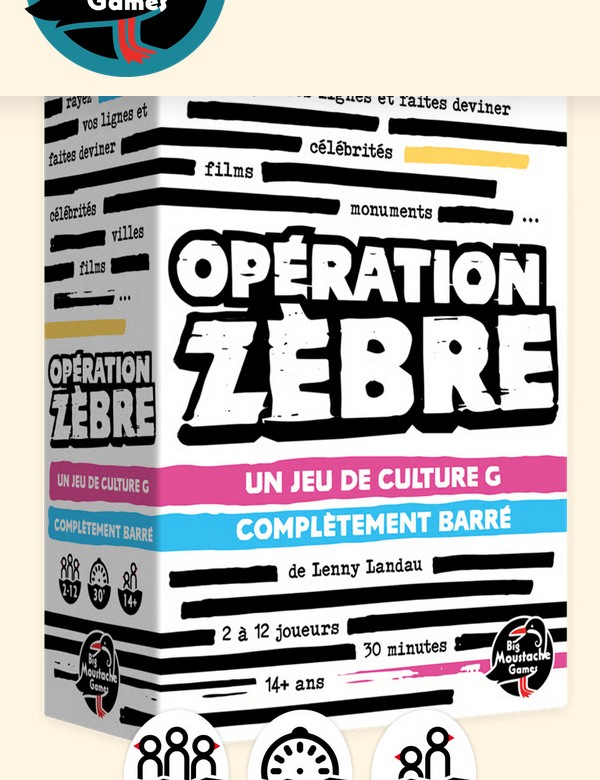 Opération zèbre, énigme sur la culture générale
