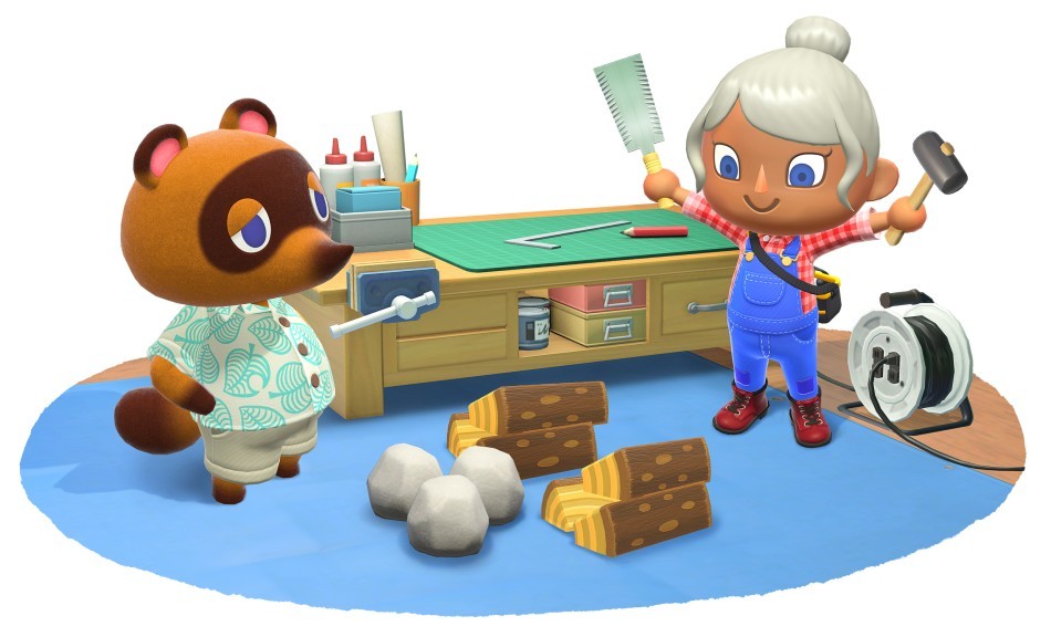 Tom Nook, personnages phares dans Animal Crossing de Nintendo