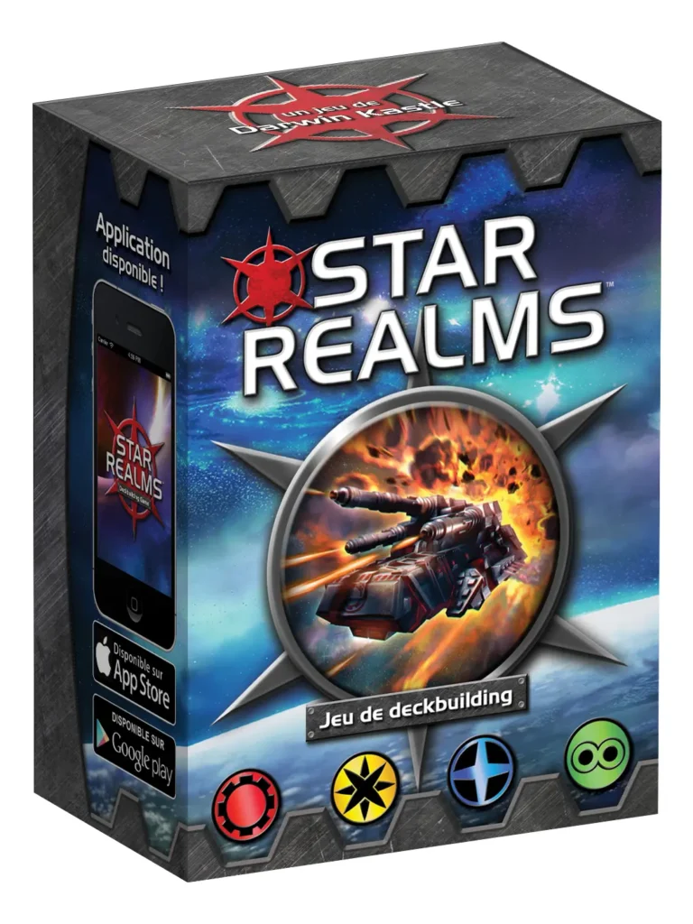 Star Realms jeu de deckbuilding sur la galaxie