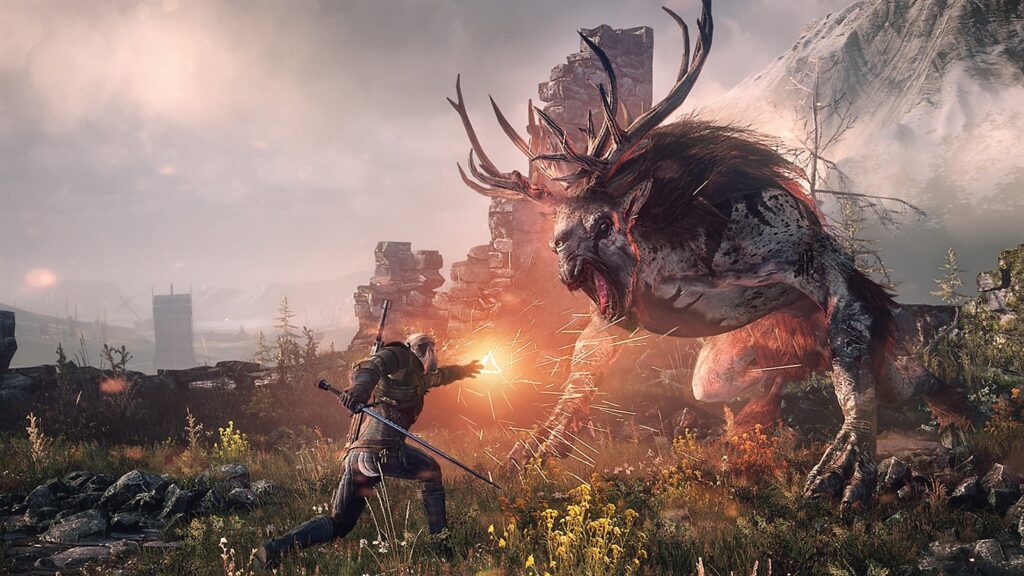 The Witcher est un jeu de construction de pioche