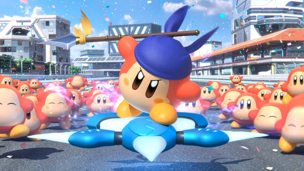 Bandan Waddle Dee avec toute son armée de Waddle Dee