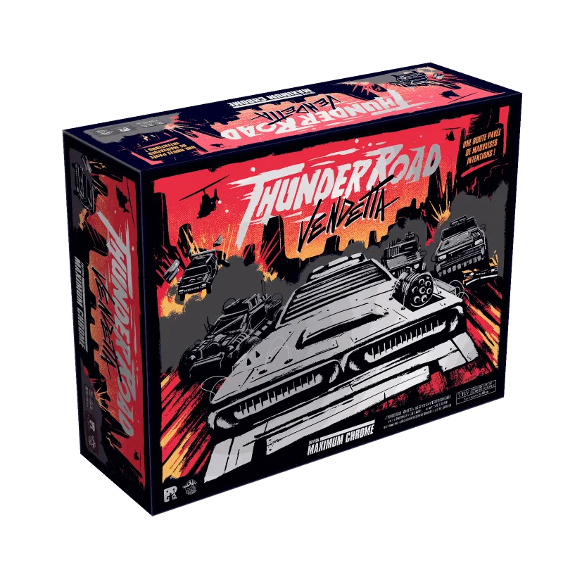 Thunder Road Vendetta avec des voitures de course et des explosions