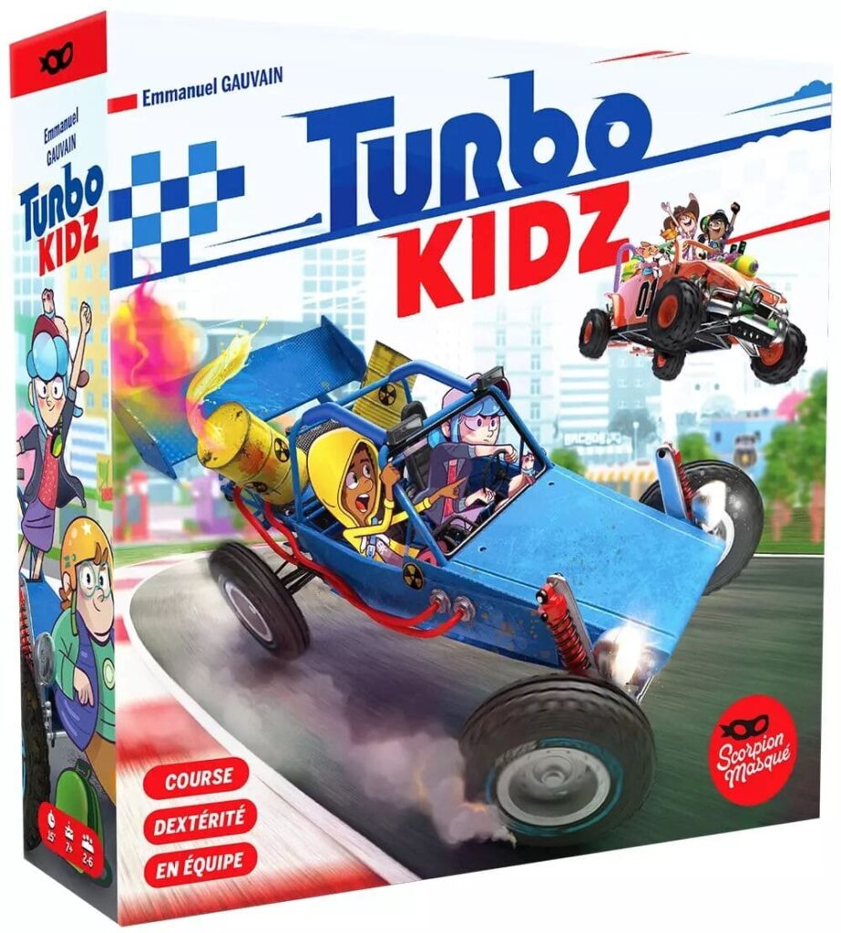 Turbo Kidz, course et dextérité avec voitures pour enfants