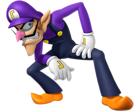 La biographie de Waluigi le rival aux longues jambes
