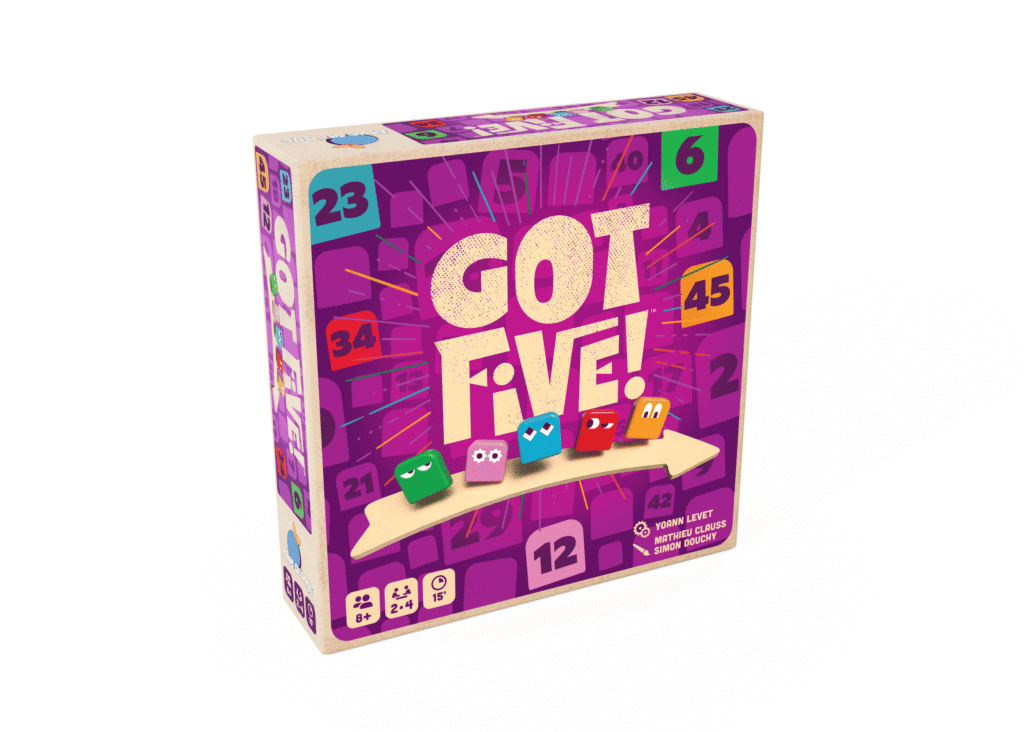 Jeux entre amis avec des chiffres et des nombres Got Five