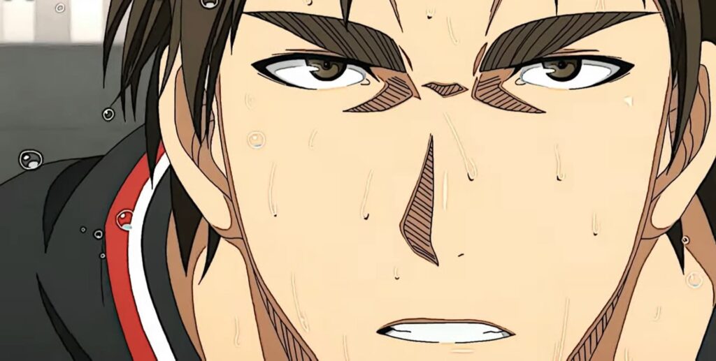 Teppei Kiyoshi basketteur pivot brun surnommé coeur d'acier