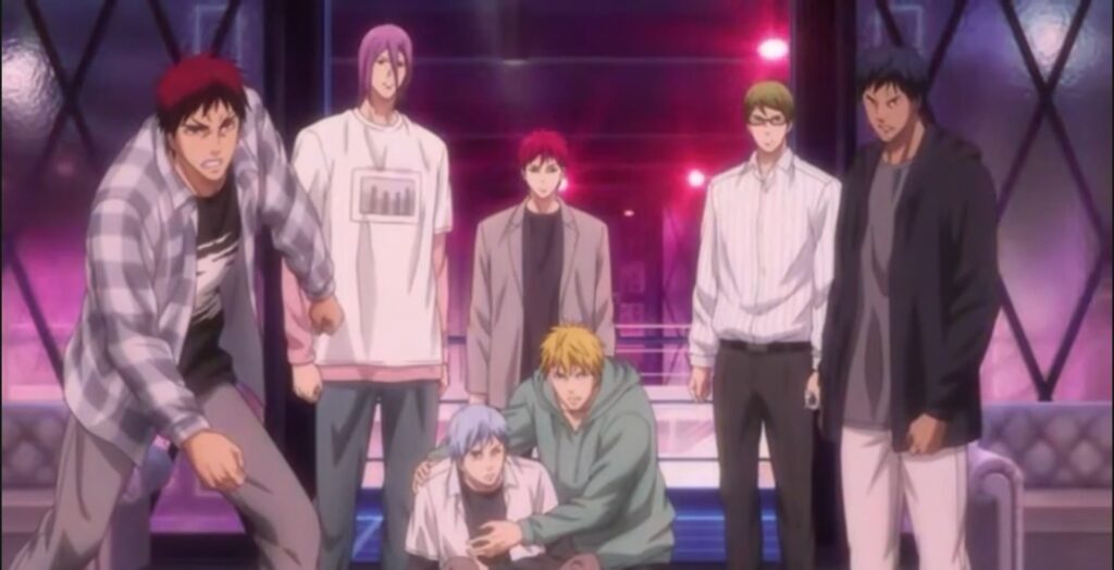 Personnages-clés dans Kuroko's Basket